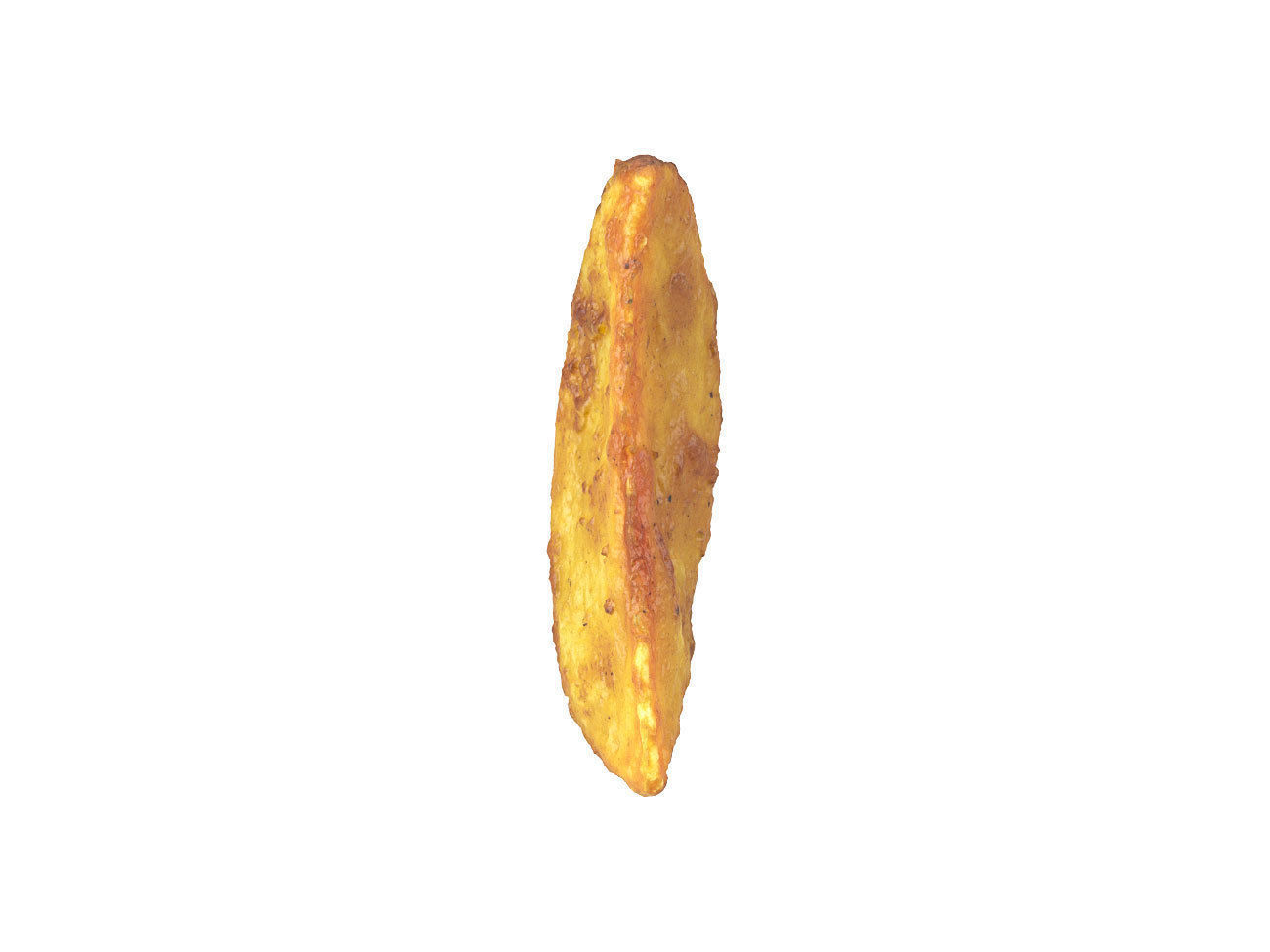 Photorealistic Fried Potato Wedge 3D Scan 3 3D model_4