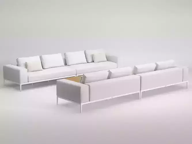 Outdoor Sofas and Table Set