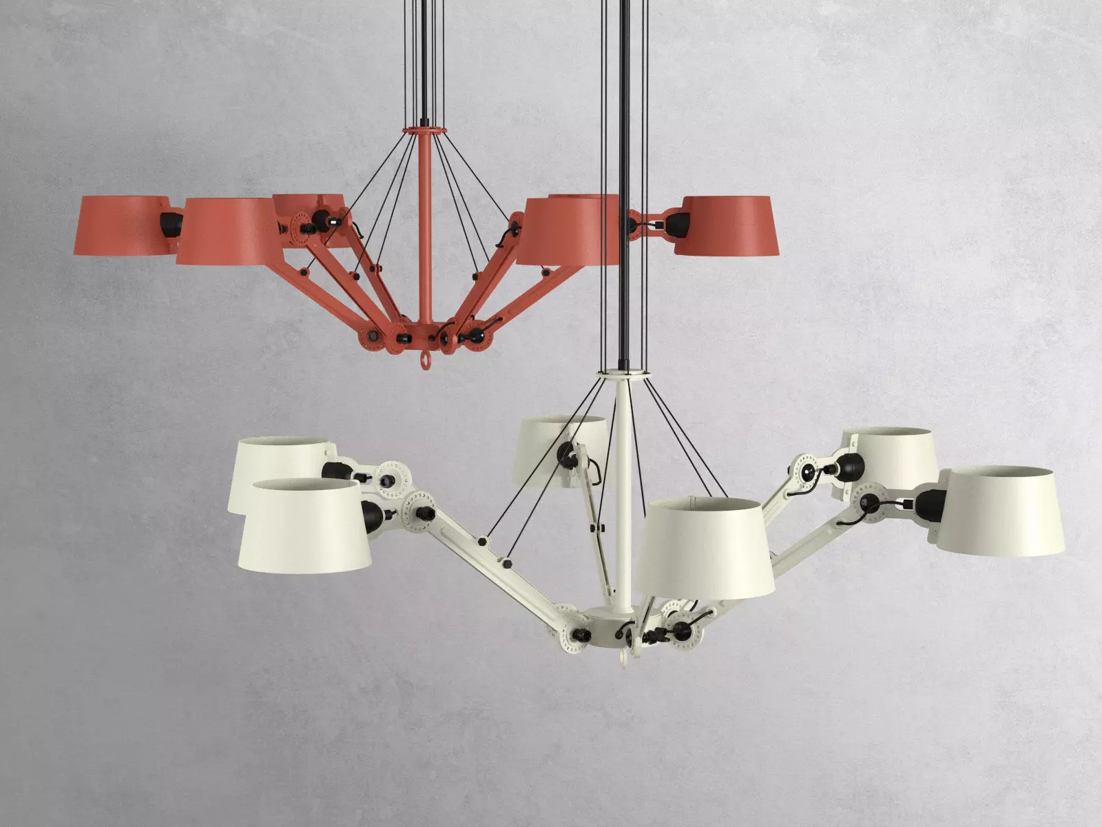 Bolt Chandelier 3D model_2
