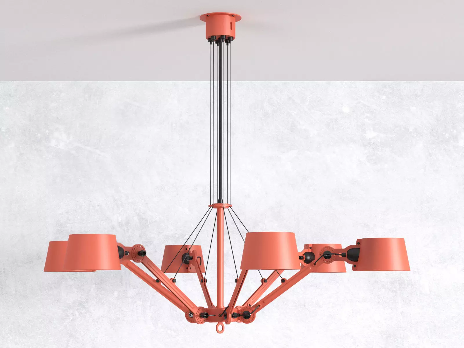 Bolt Chandelier 3D model_1
