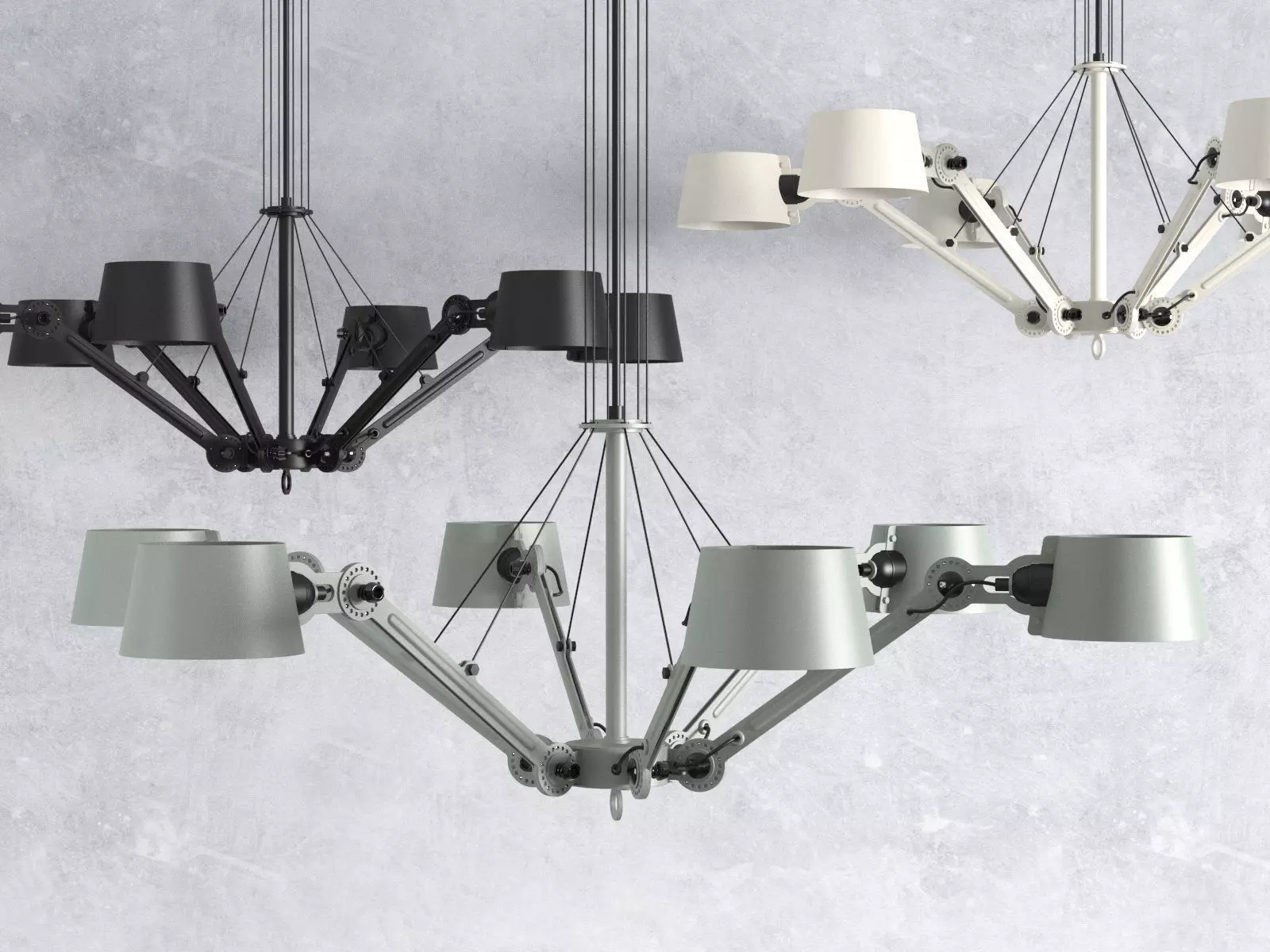 Bolt Chandelier 3D model_0