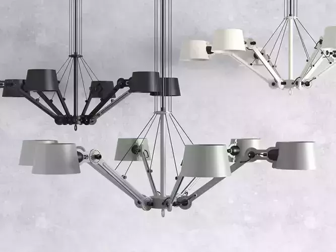 Bolt Chandelier 3D model Bolt Chandelier 3D model