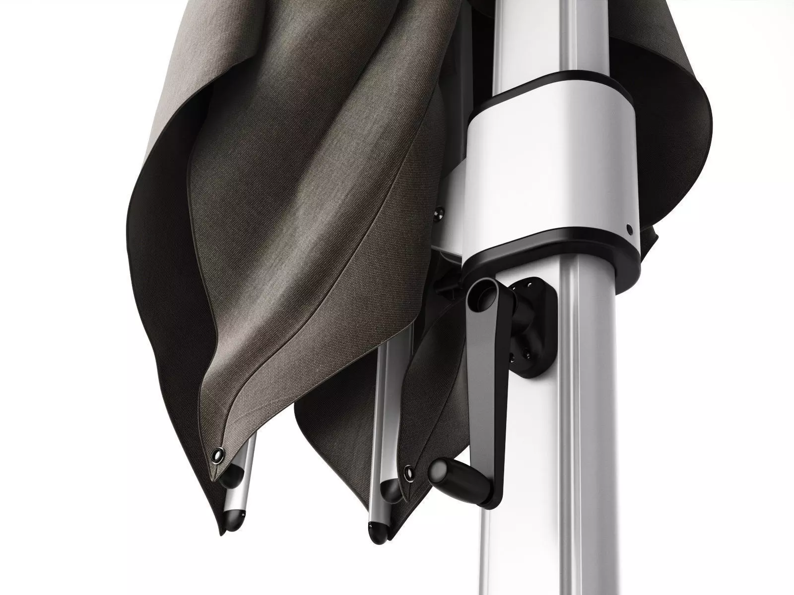 Eclipse patio umbrellas 3D model_1