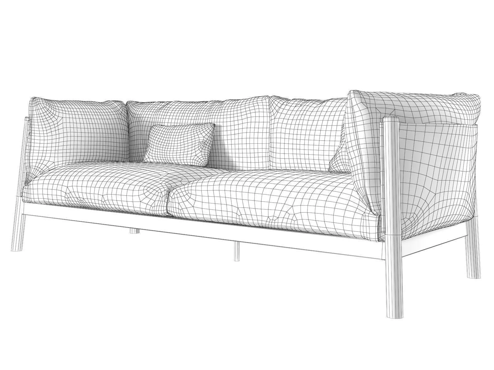 Yak Sofa 3D model_7