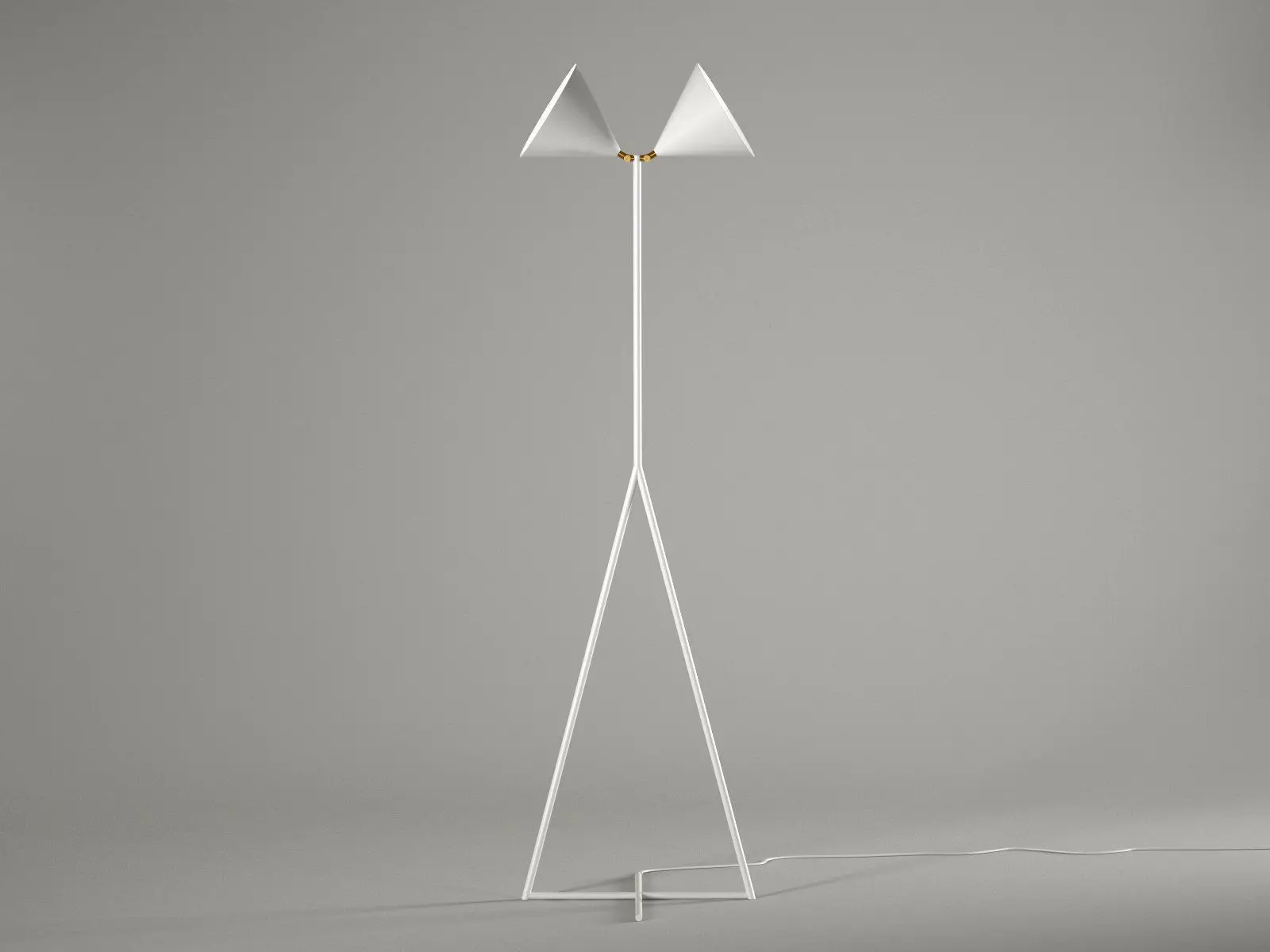 Deux Lamp 3D model_1