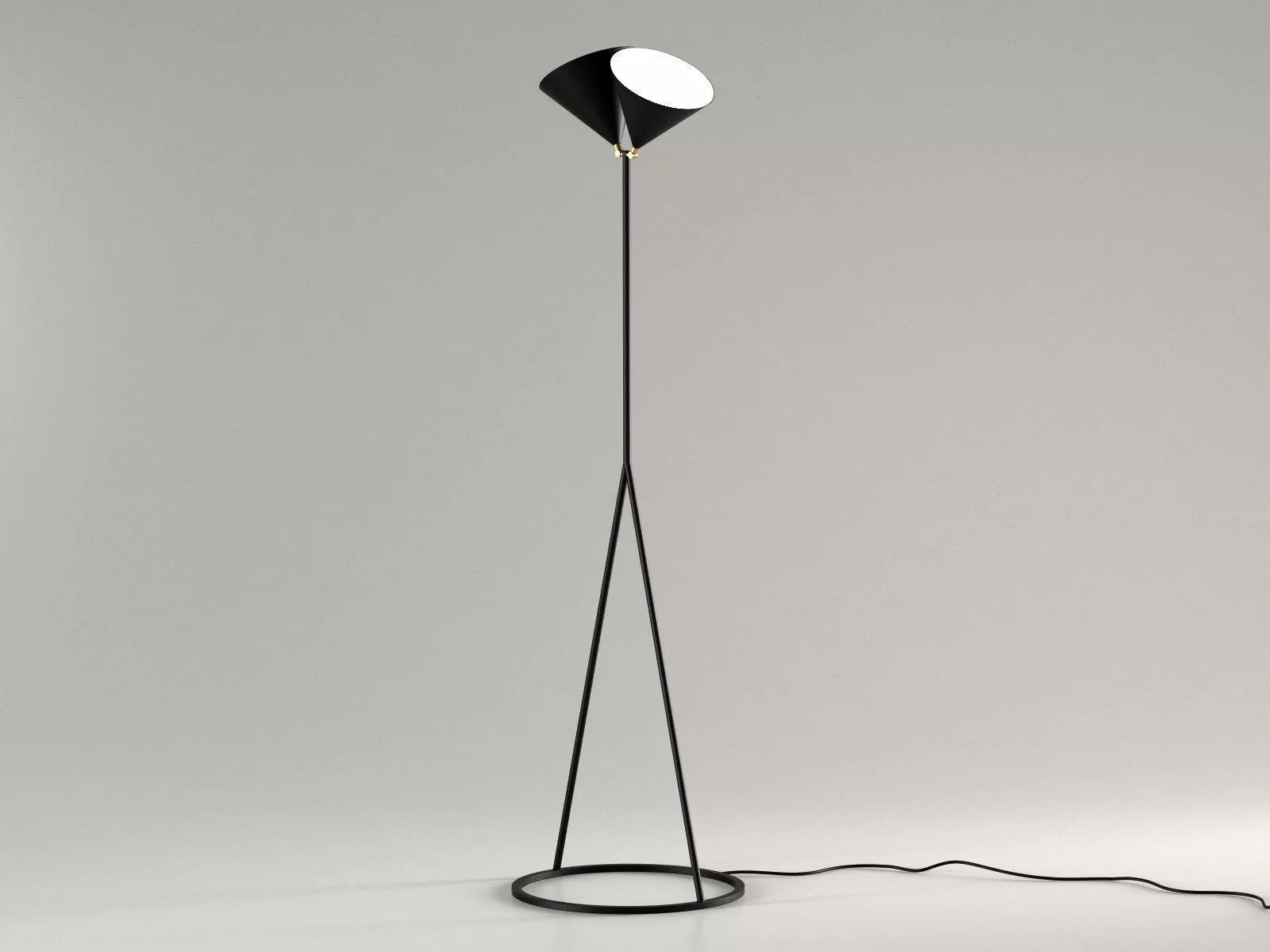 Deux Lamp 3D model_3
