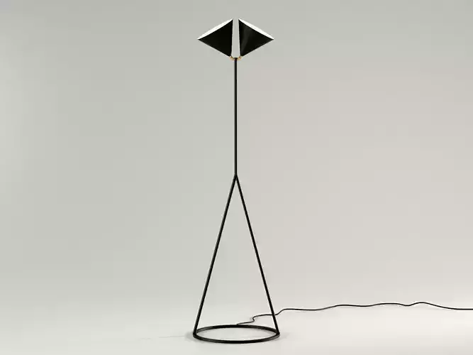 Deux Lamp 3D model