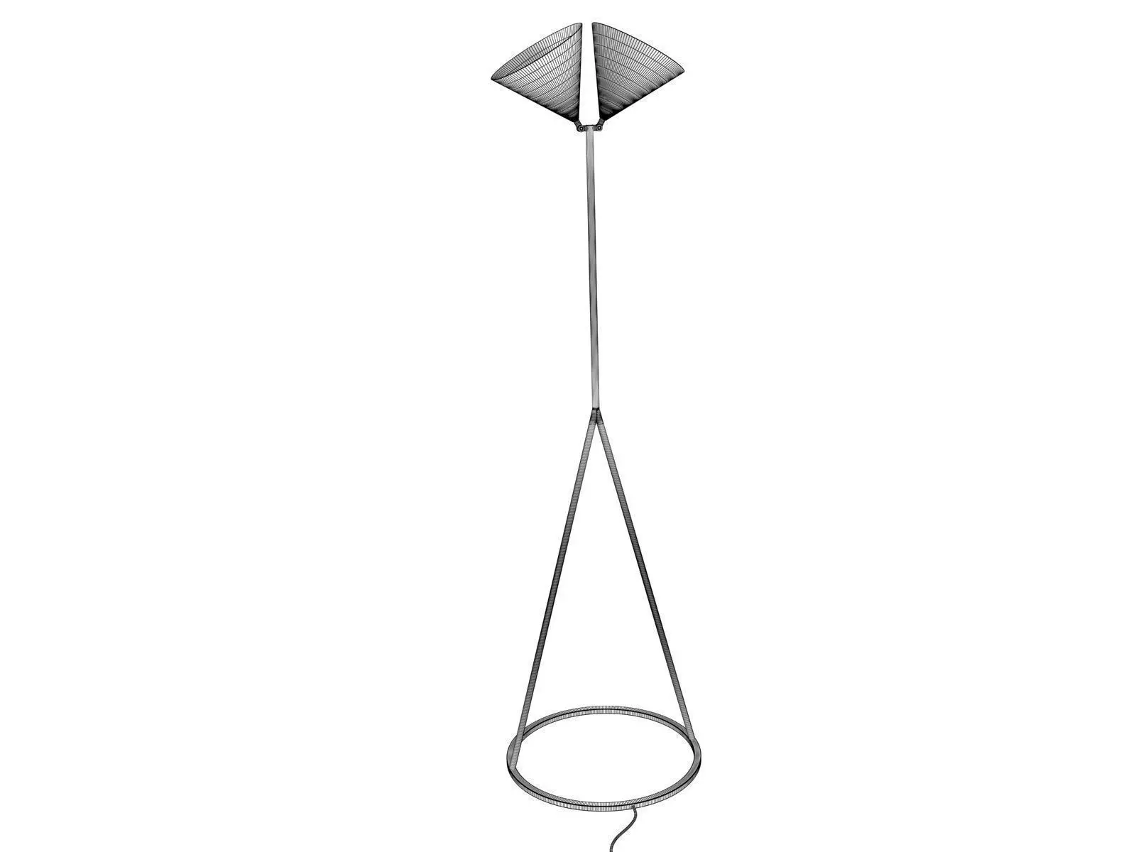 Deux Lamp 3D model_4