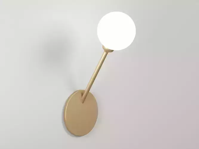 Row Wall Lamp 3D model