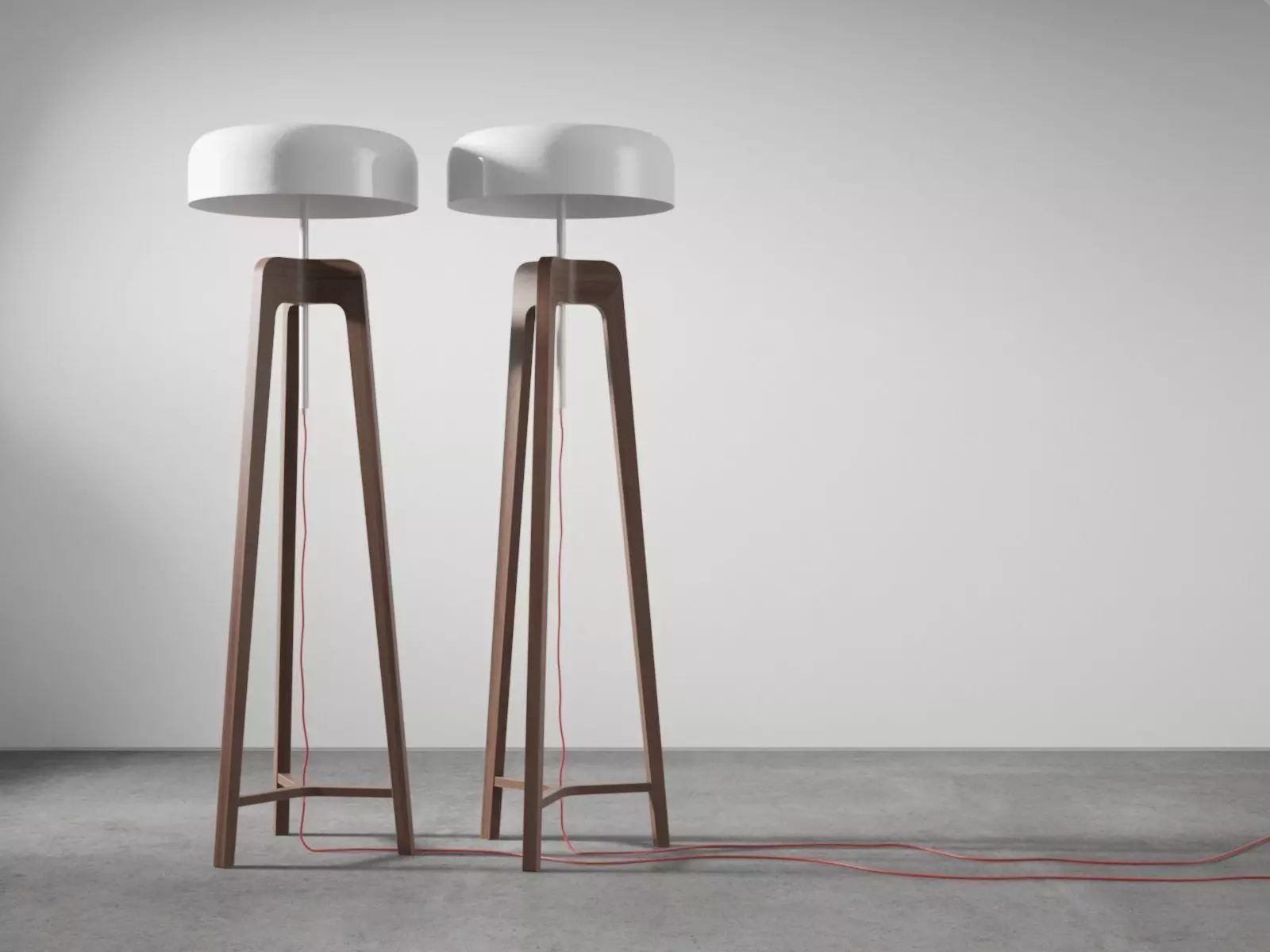 Pileo Floor Lamp 3D model_1