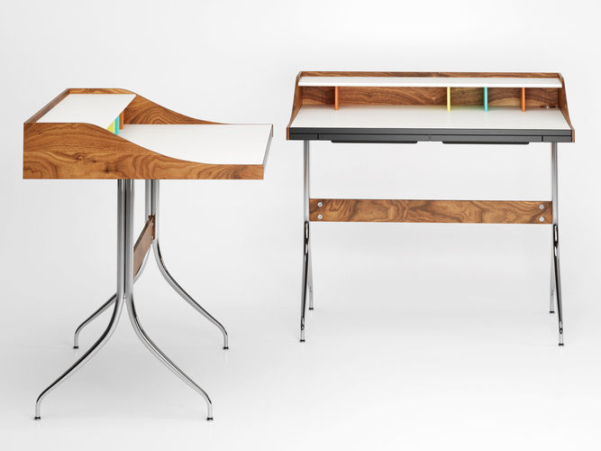 Nelson Swag Leg Desk 3D model