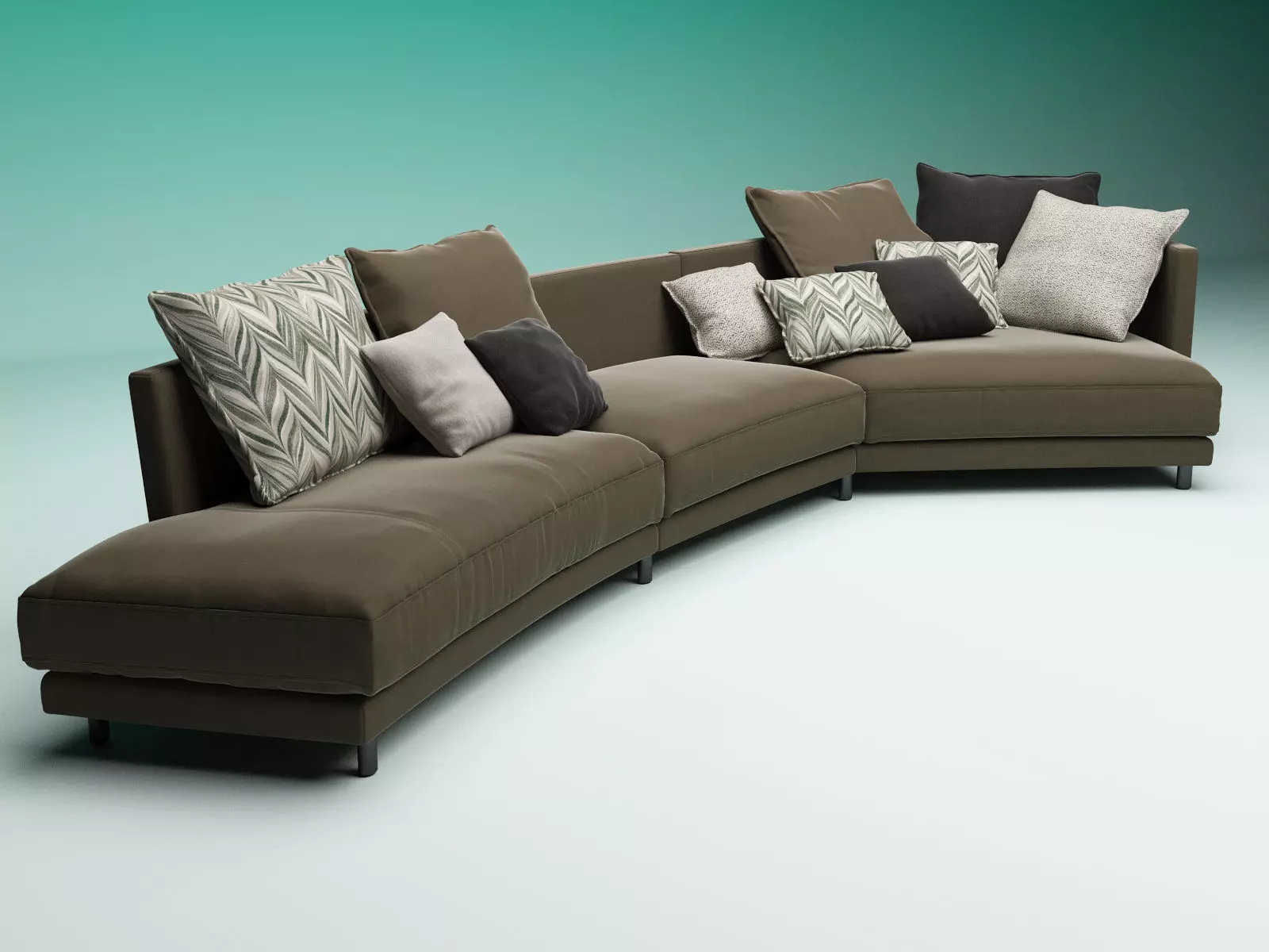 Onda Modular Sofa 3D model_5