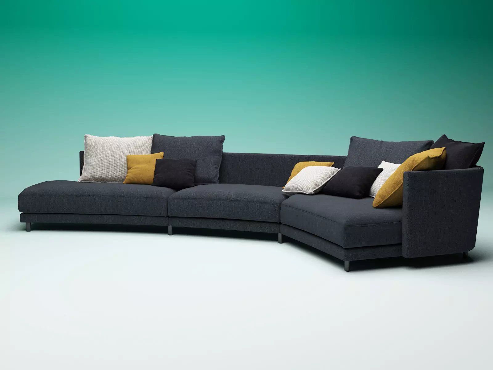 Onda Modular Sofa 3D model_0