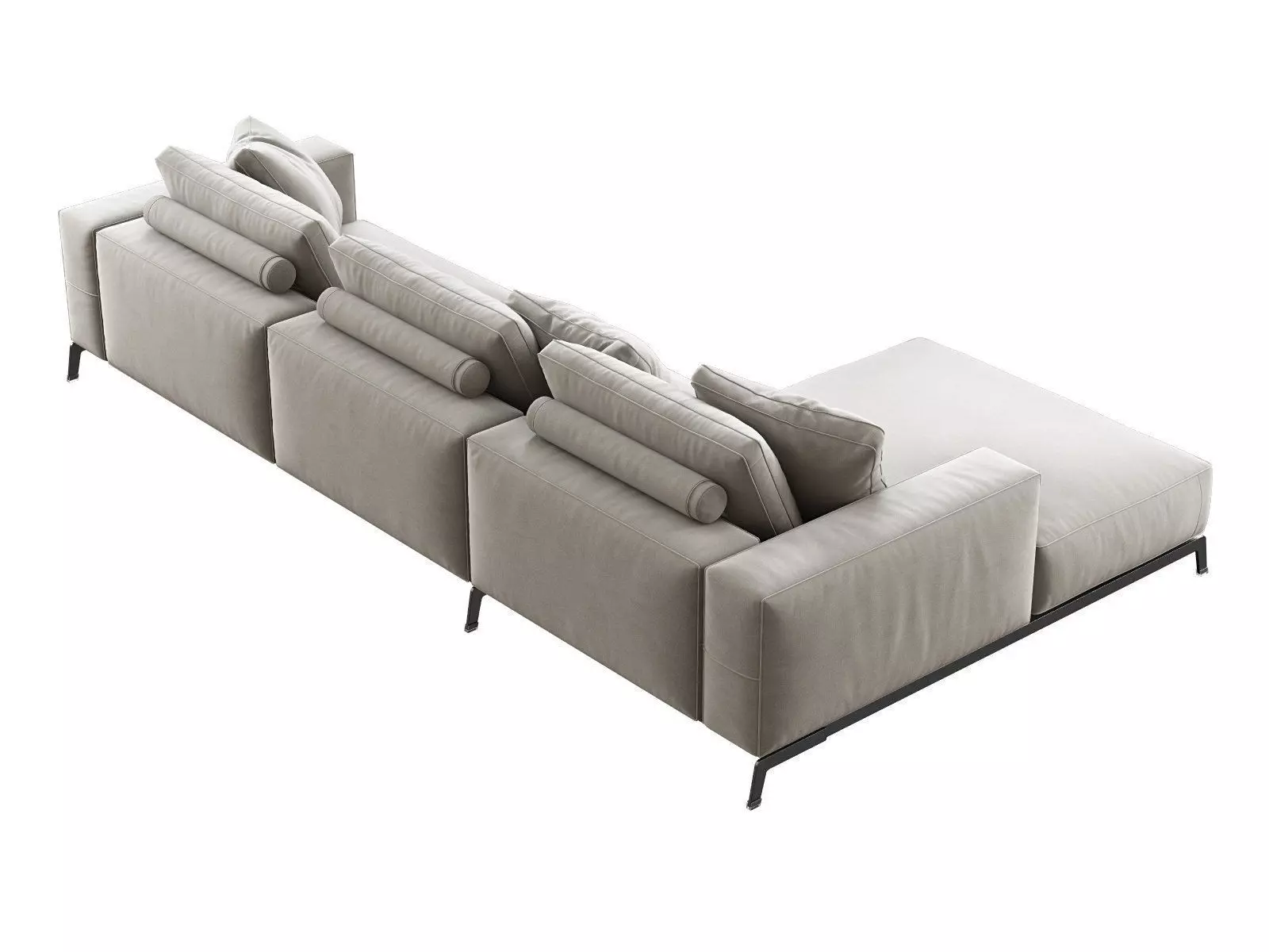 Ettore Corner Sofa 3D model_2