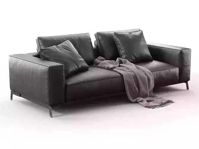 Ettore 2 Seater Sofa 3D model