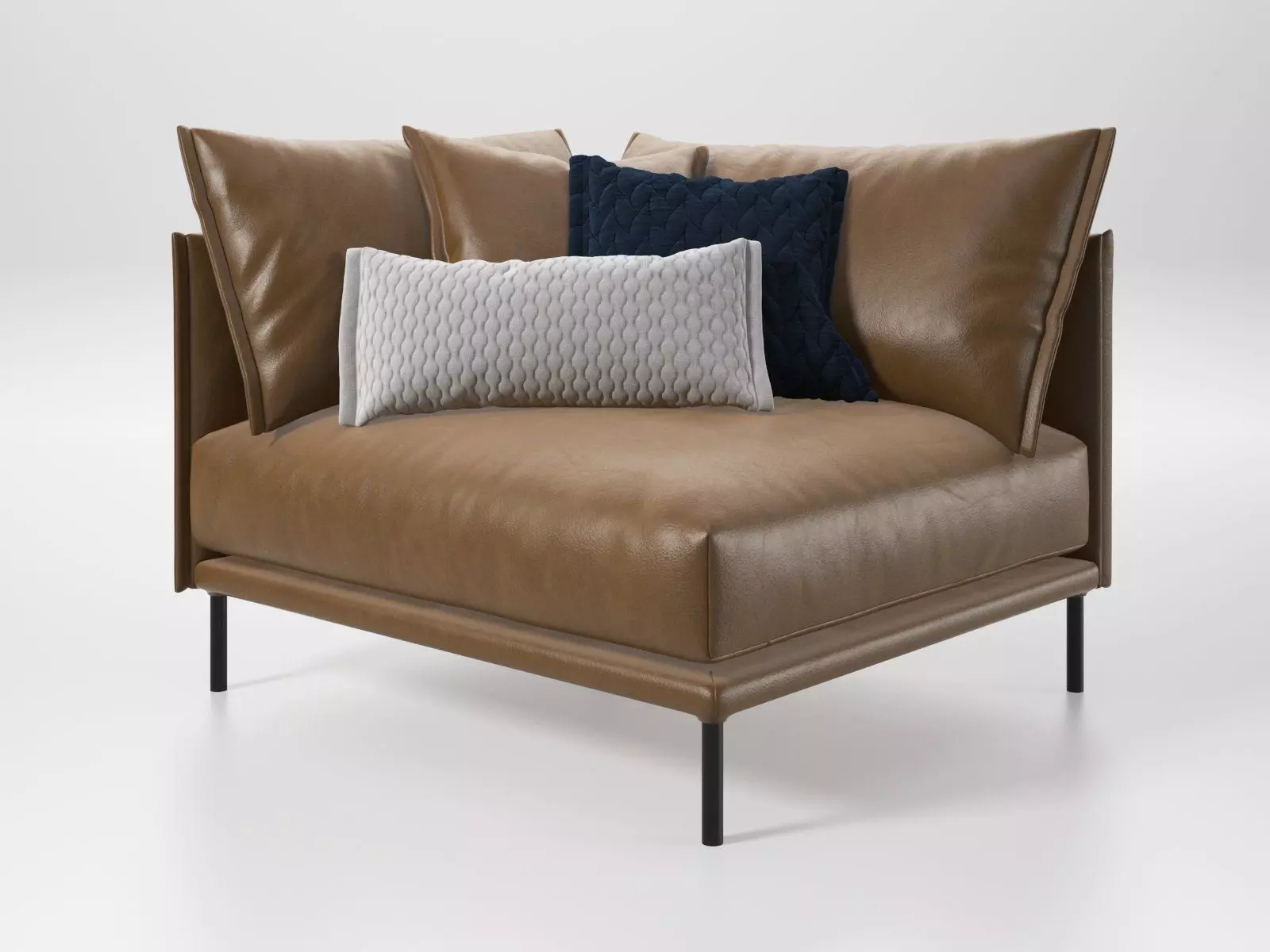 Gentry Armchair 3D model_1