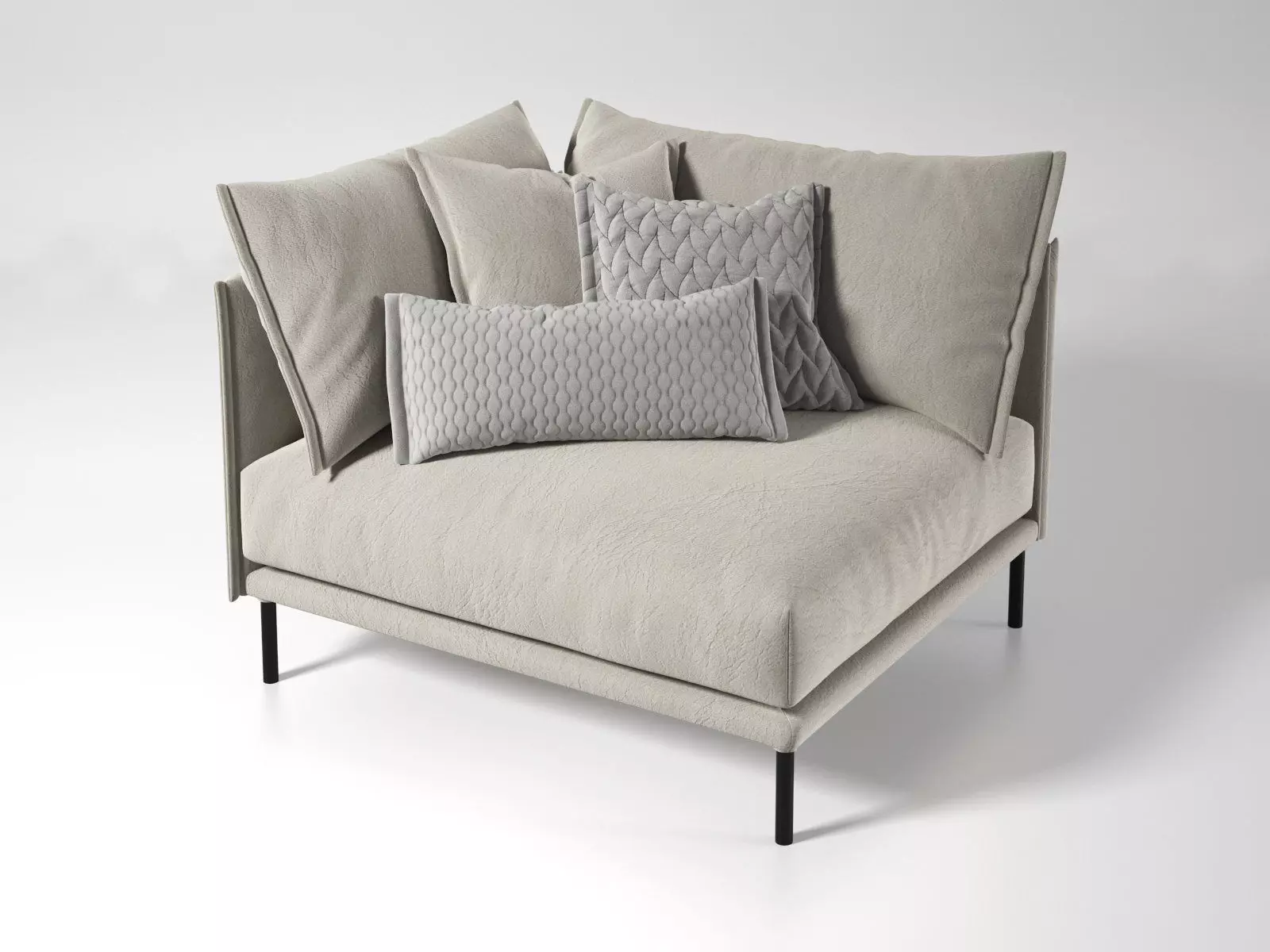 Gentry Armchair 3D model_0