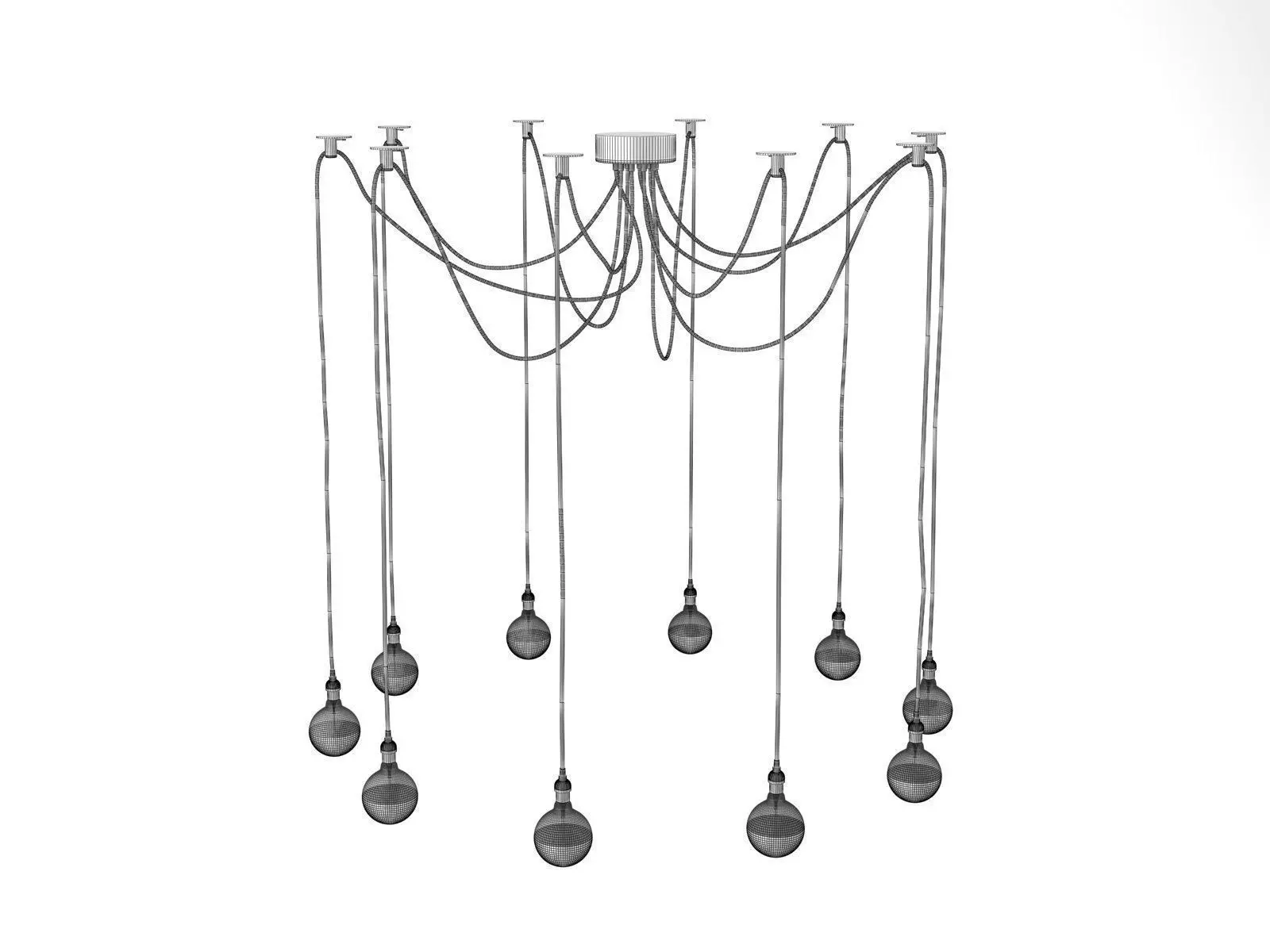 Asaki Pendant Light 3D model_3