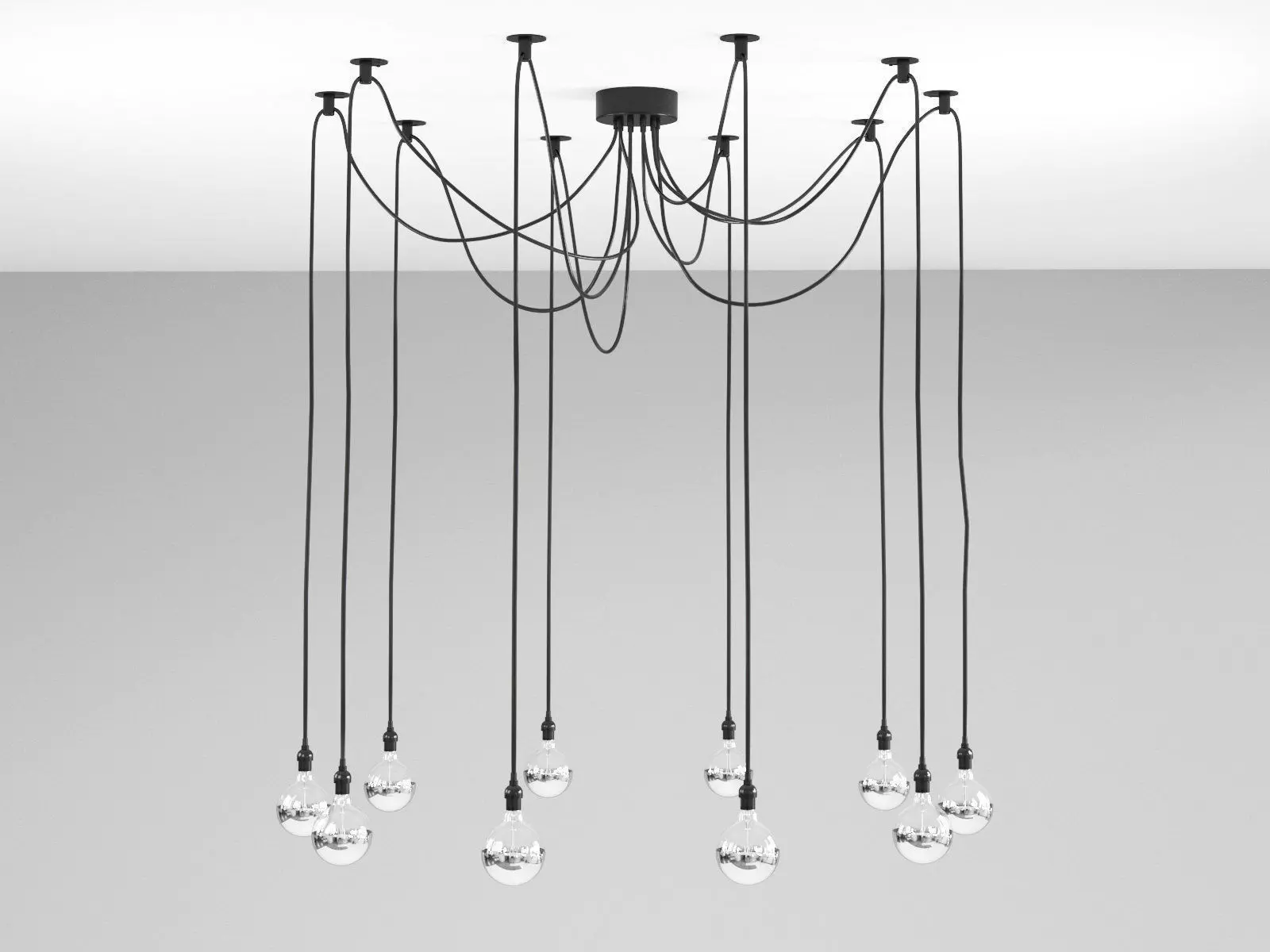 Asaki Pendant Light 3D model_0