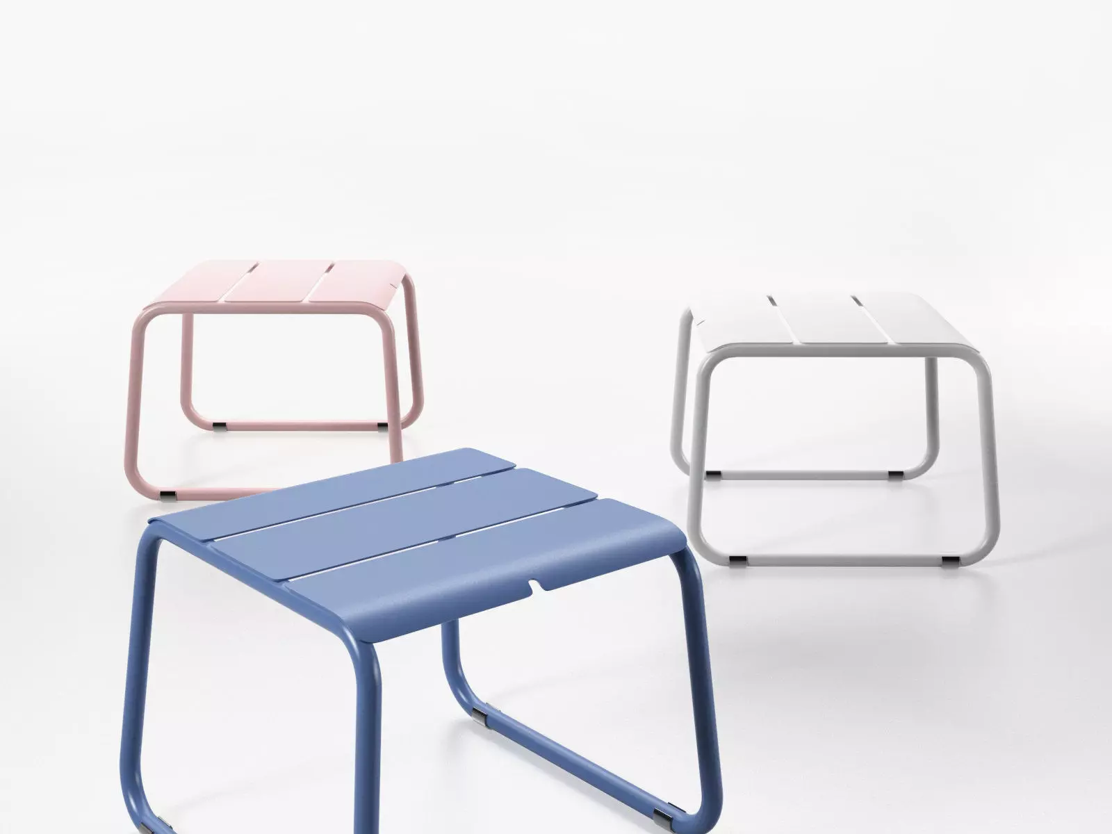 Corail Coffee Table 3D model_1