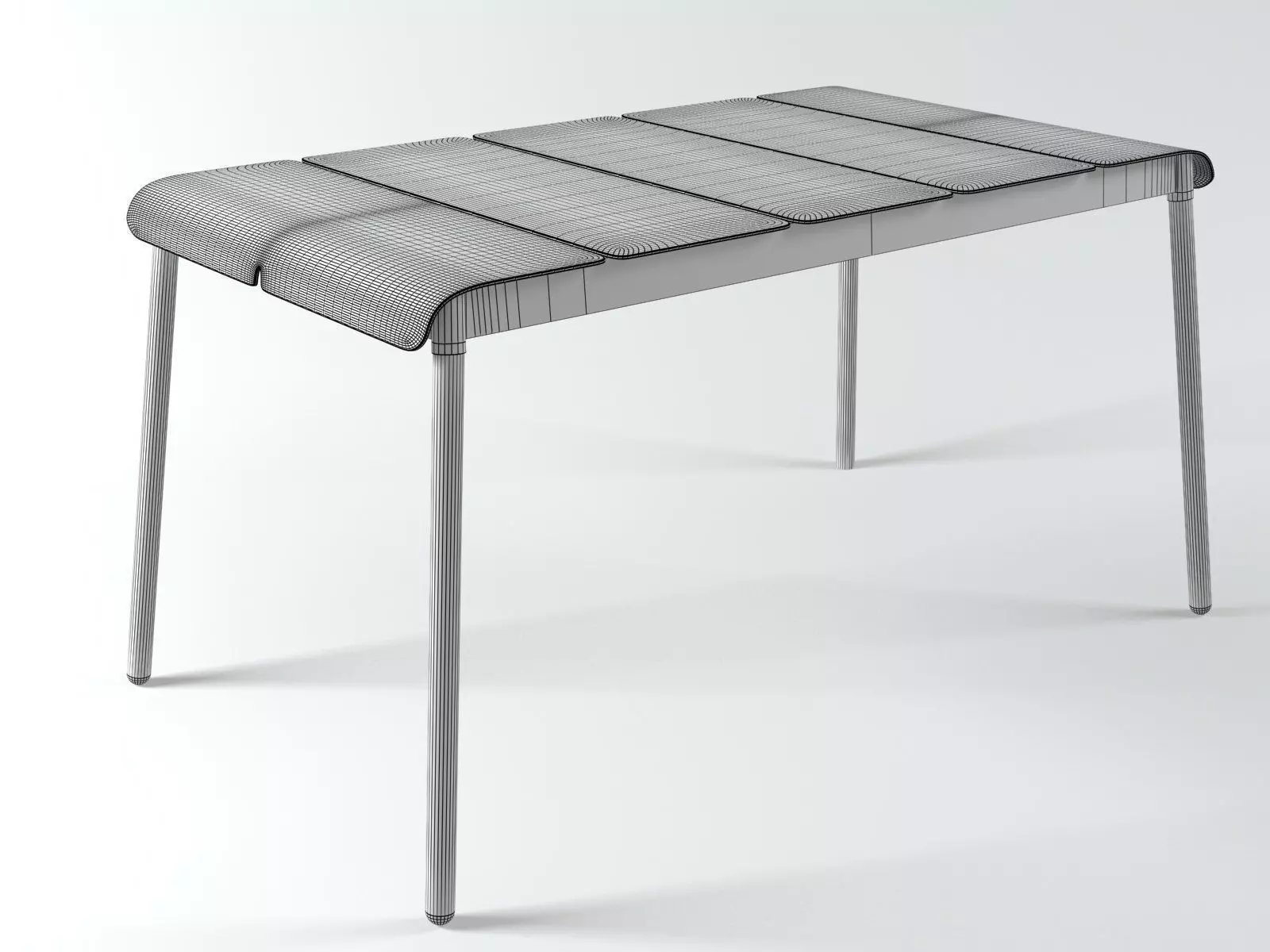 Corail Dining Tables 3D model_3