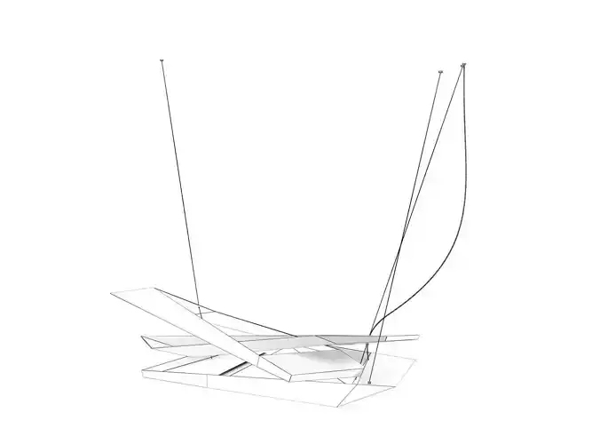 Polygon Crash Pendant Light