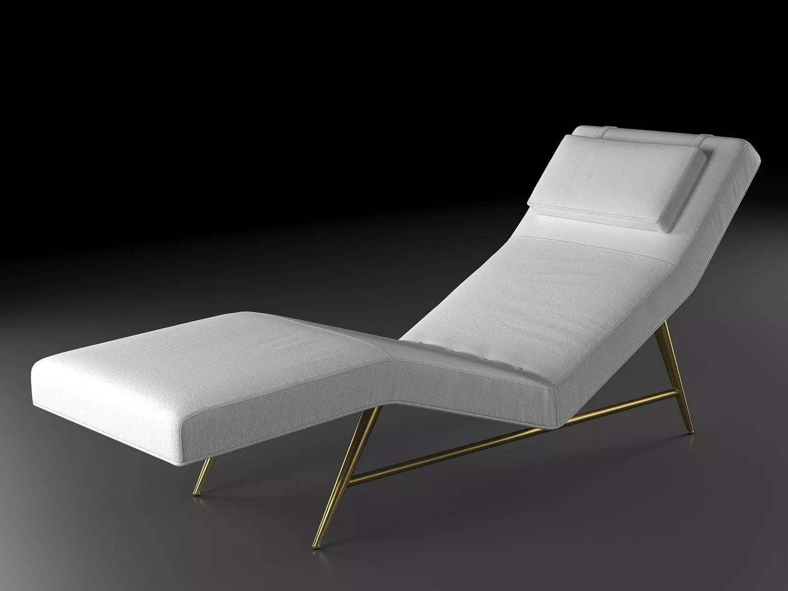 Fred Armless Chaise 3D model_3