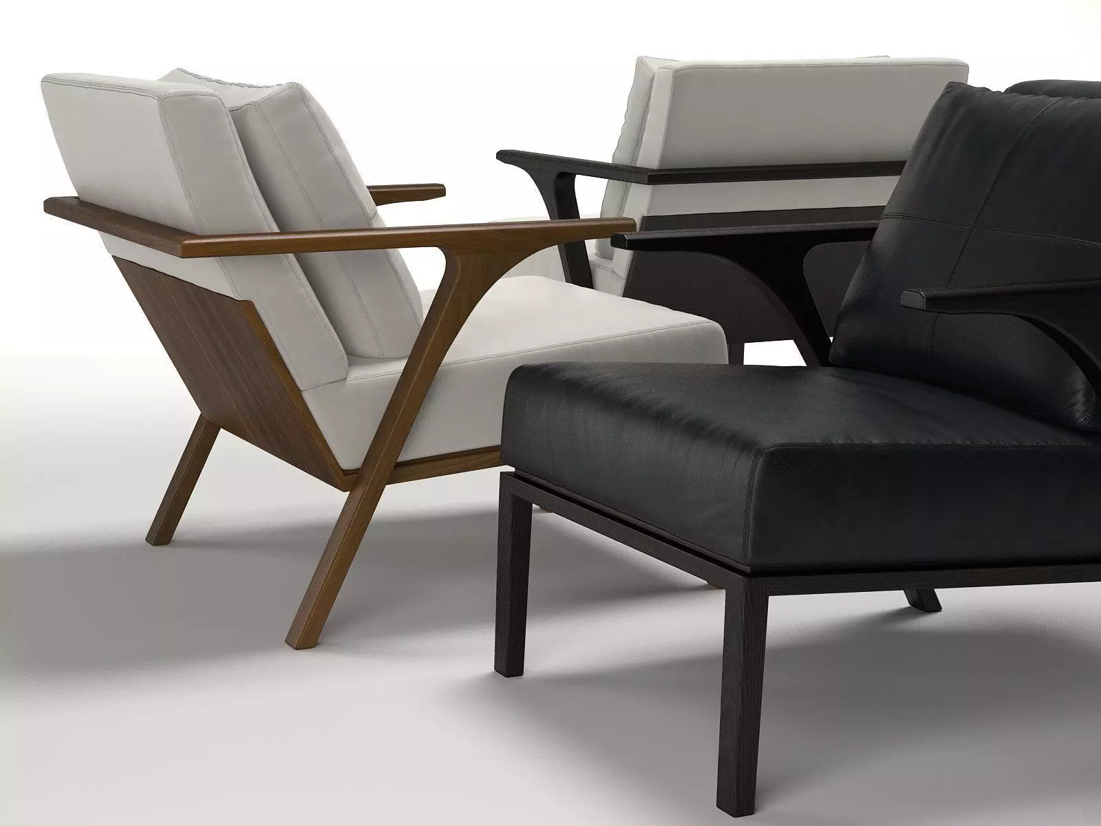 STM Armchair 3D model_3