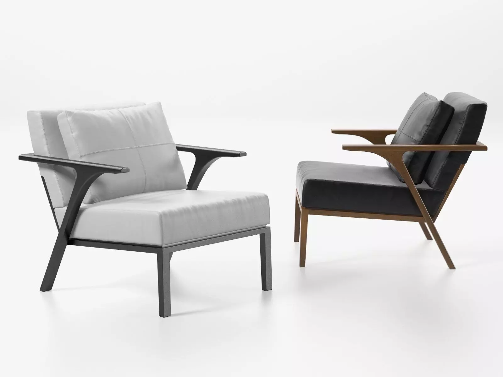 STM Armchair 3D model_0