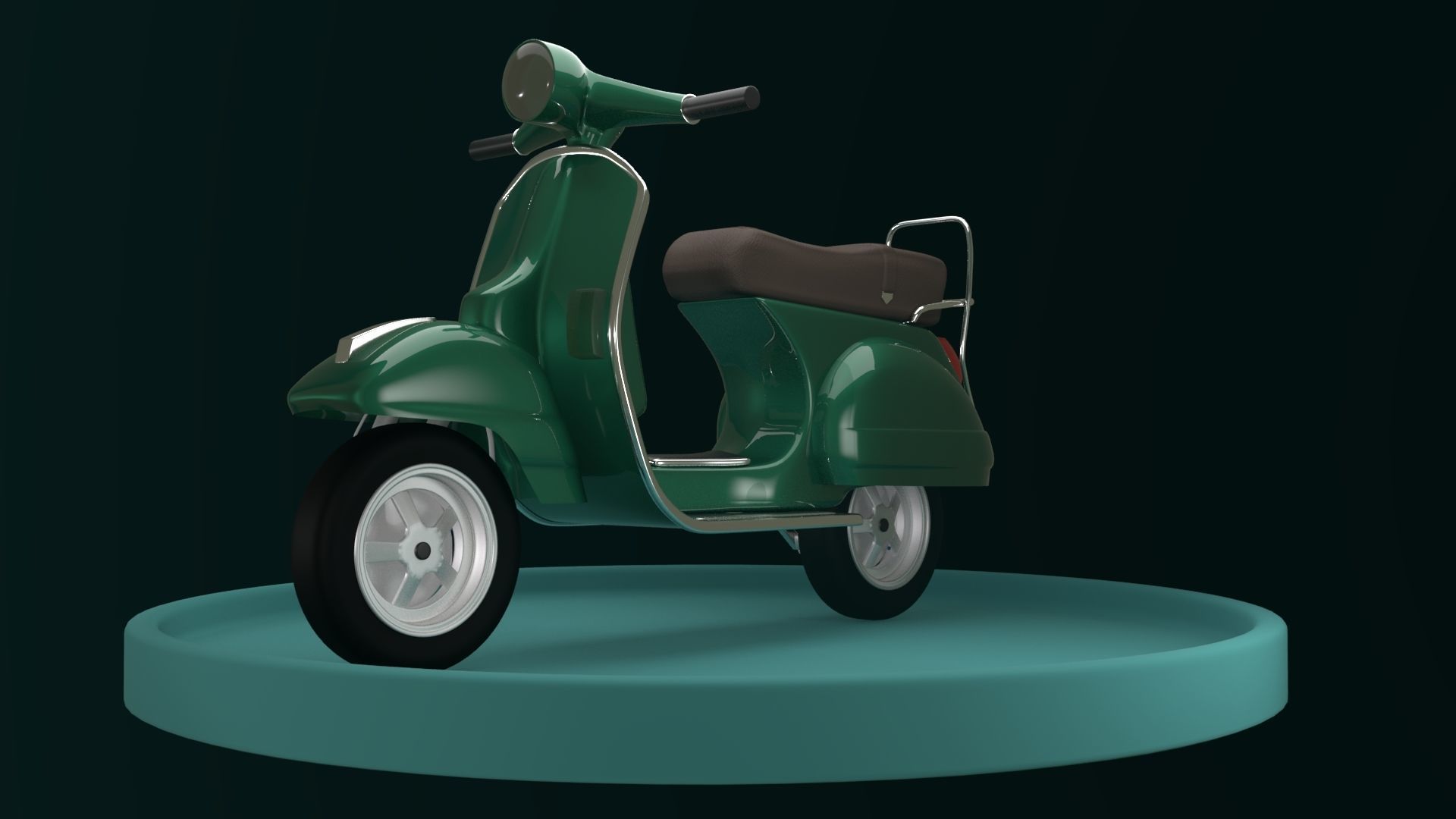vespa 3d model 3D print model_1