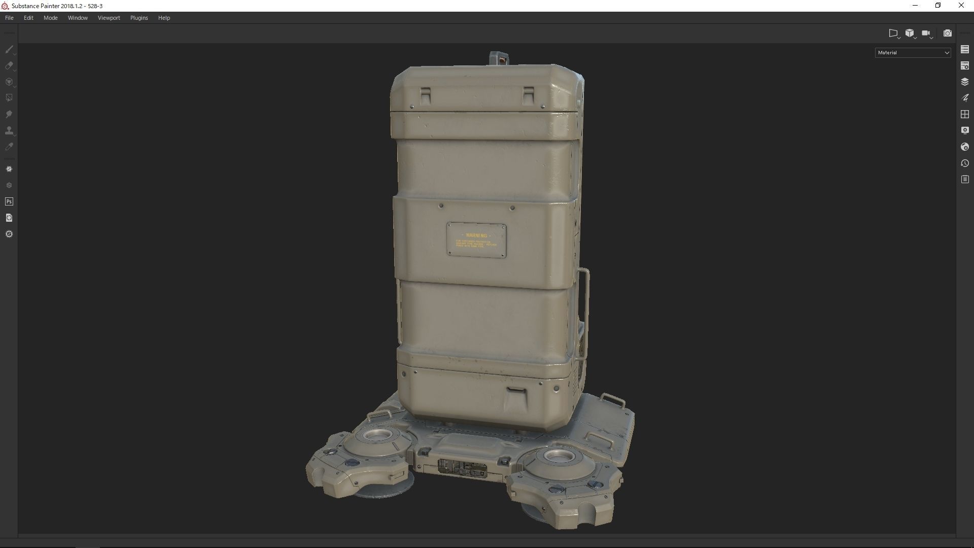 model528-scifi Energy tank 3D model_2