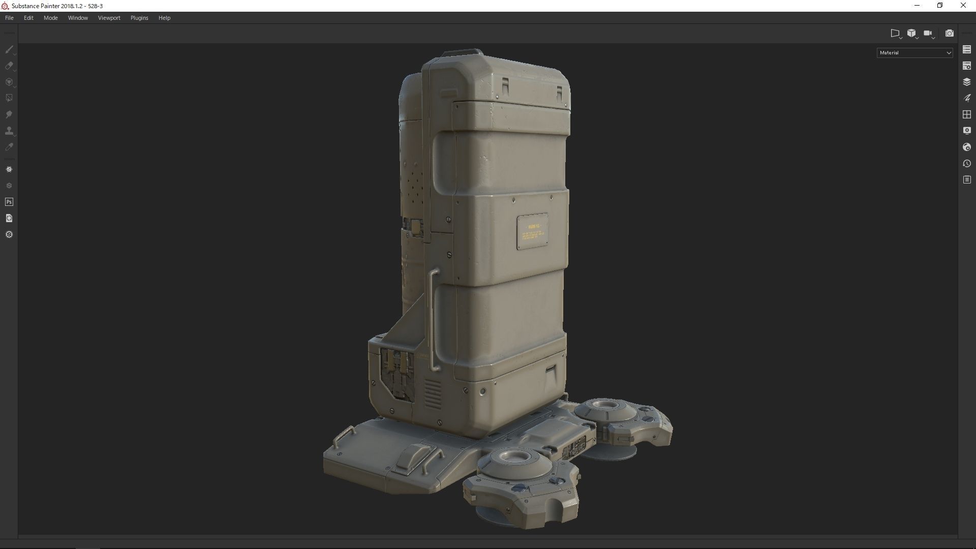 model528-scifi Energy tank 3D model_3
