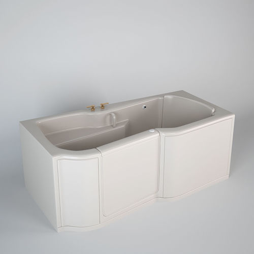  Kohler Bathtub For Disabled 3D model