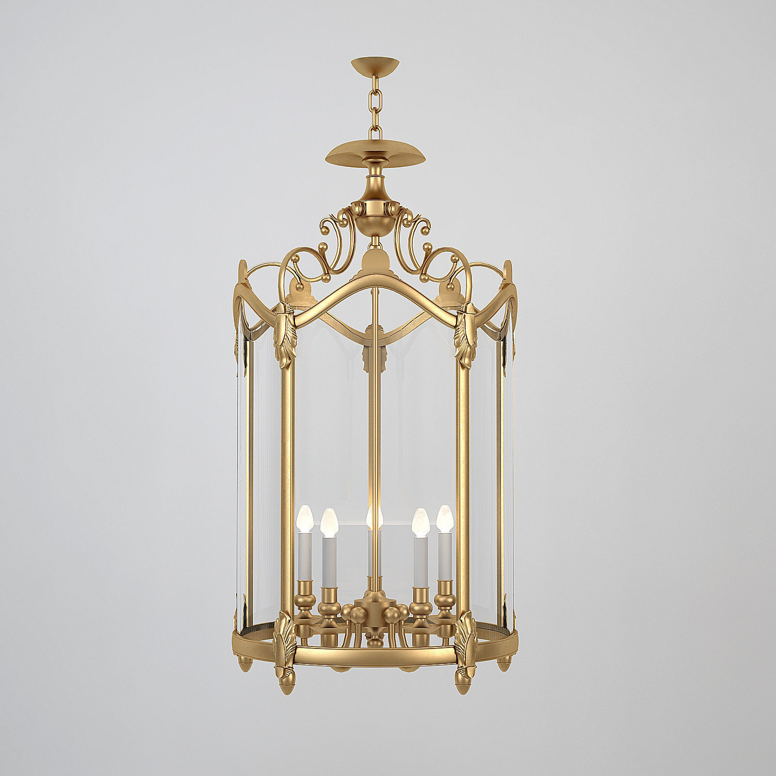 Lantern Anjou 3D model_1