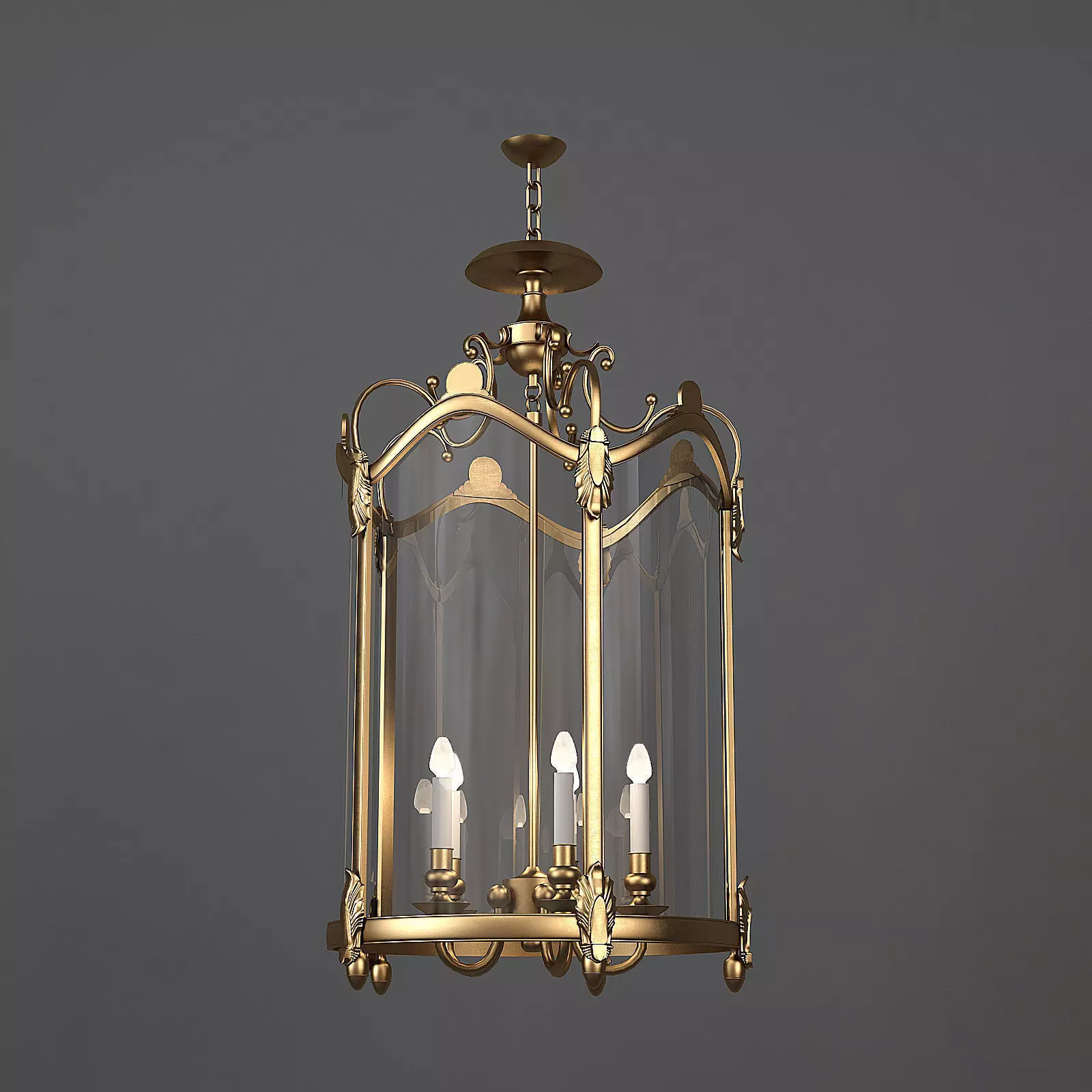 Lantern Anjou 3D model_0