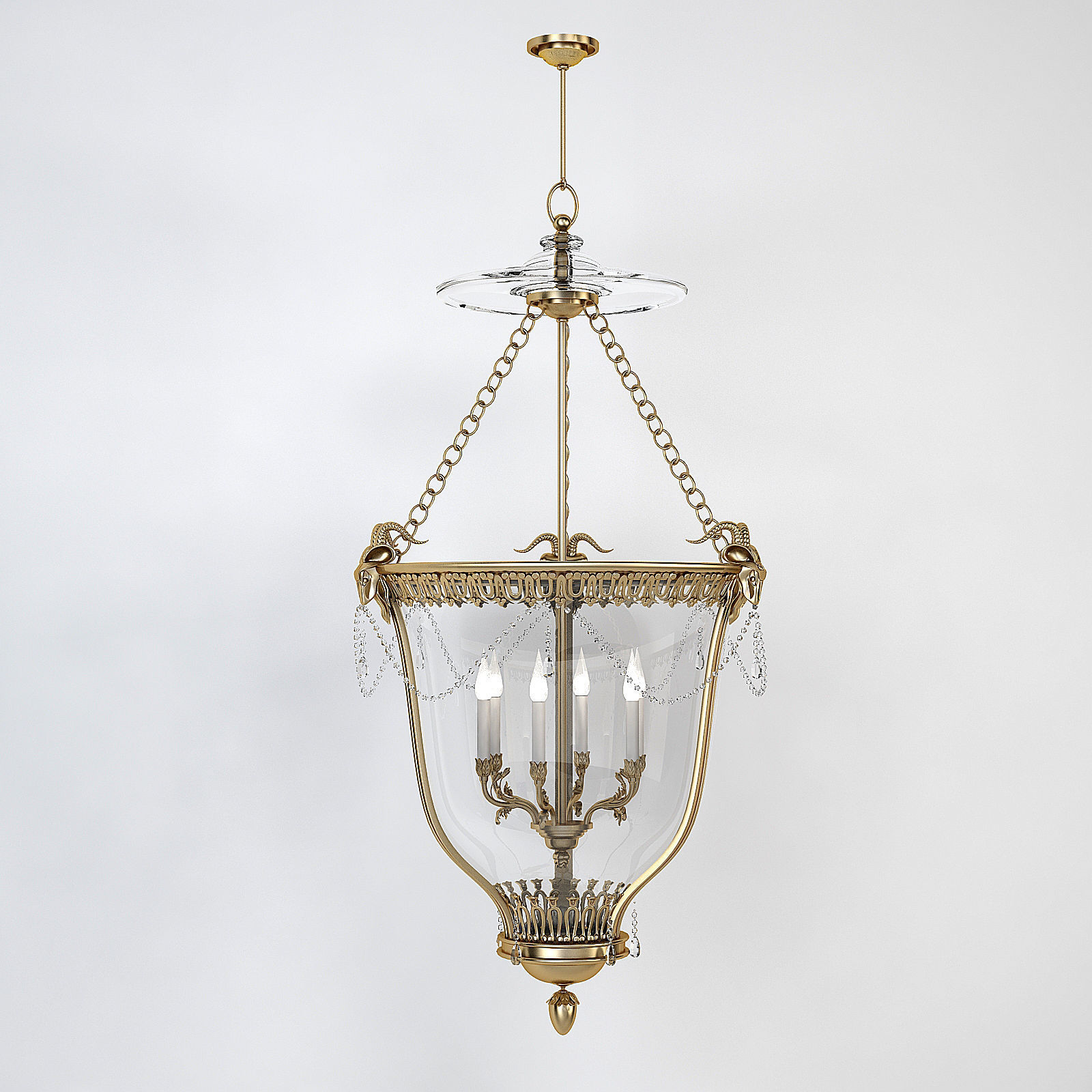 Lantern Fine Art Lamps 3D model_1