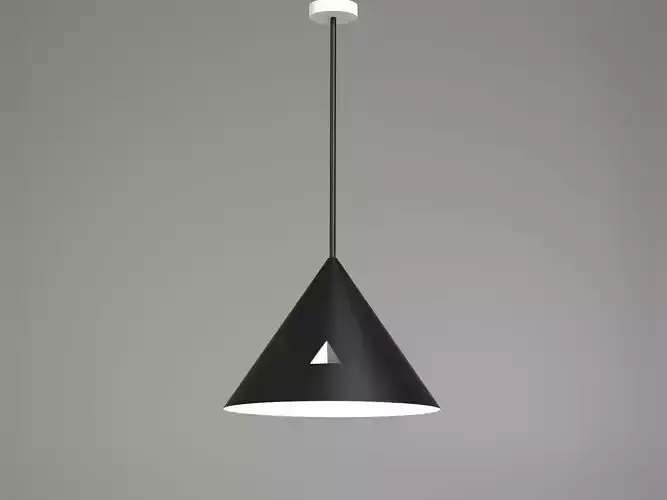 T Series Pendant Lamp 3D model T Series Pendant Lamp 3D model