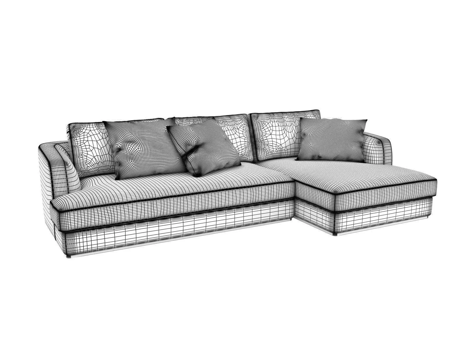 Barrett Sofa Comp01 3D model_3