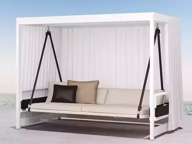 City Camp Garden Swing 3D model
