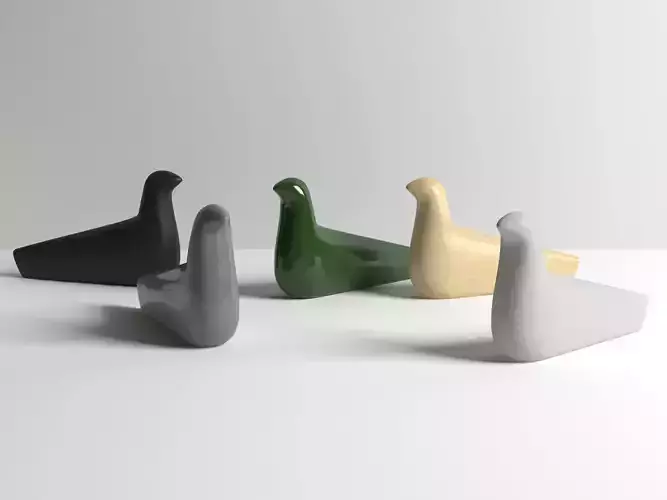 LOiseau Figure Free 3D model