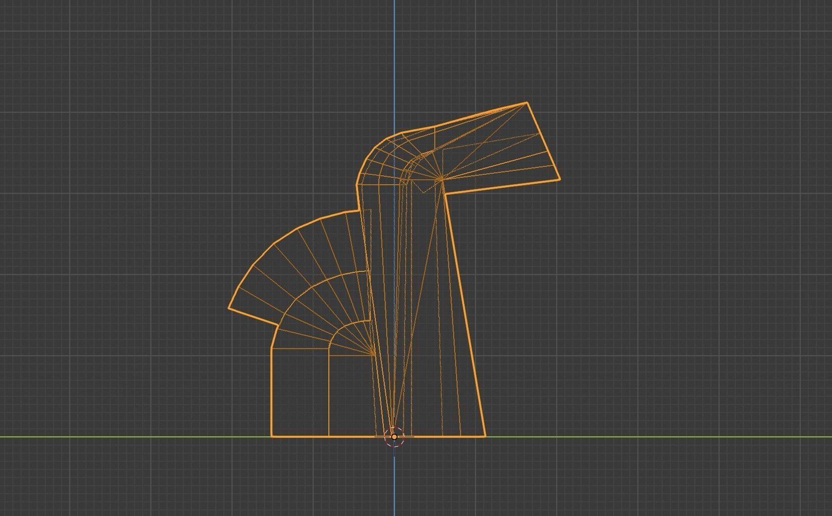 Mexican Skyscraper - Torre del Caballito Low-poly 3D model_6