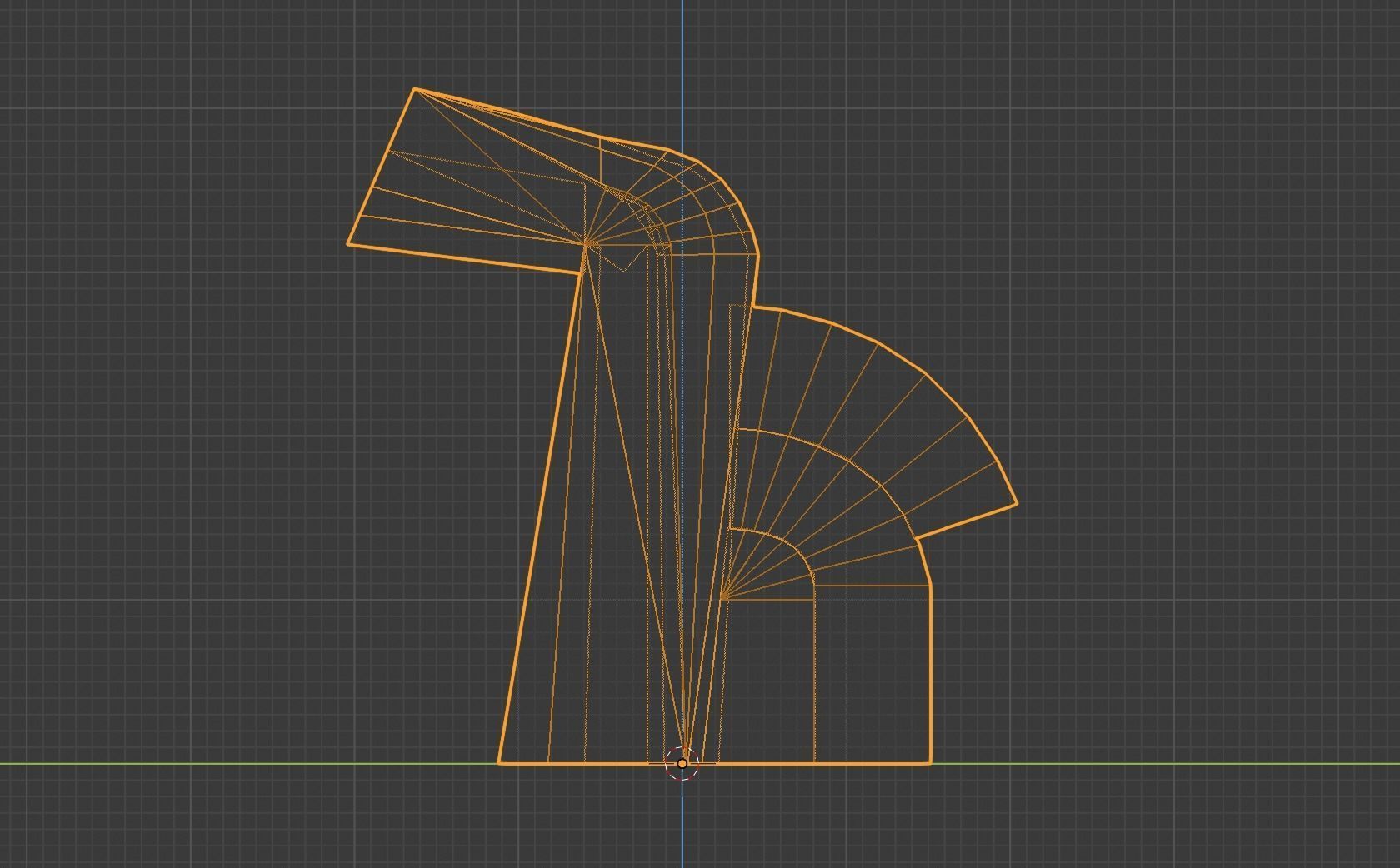 Mexican Skyscraper - Torre del Caballito Low-poly 3D model_5