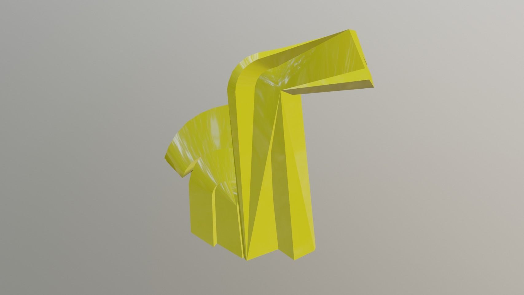 Mexican Skyscraper - Torre del Caballito Low-poly 3D model_4