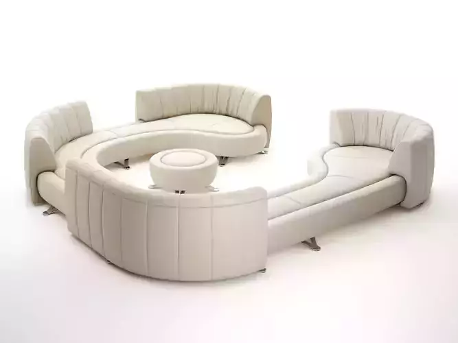 DS 1064 Modular Sofa 3D model