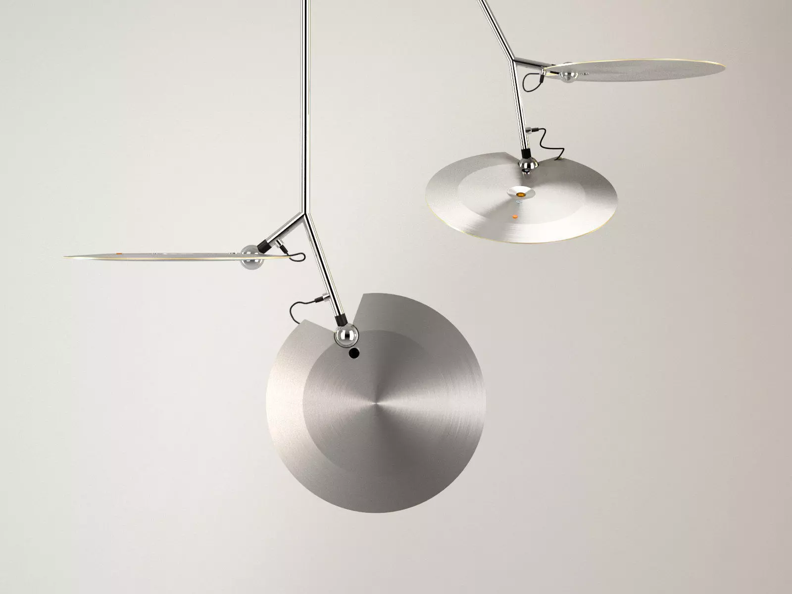 OyO D 2 18 Ceiling Lamp 3D model_1