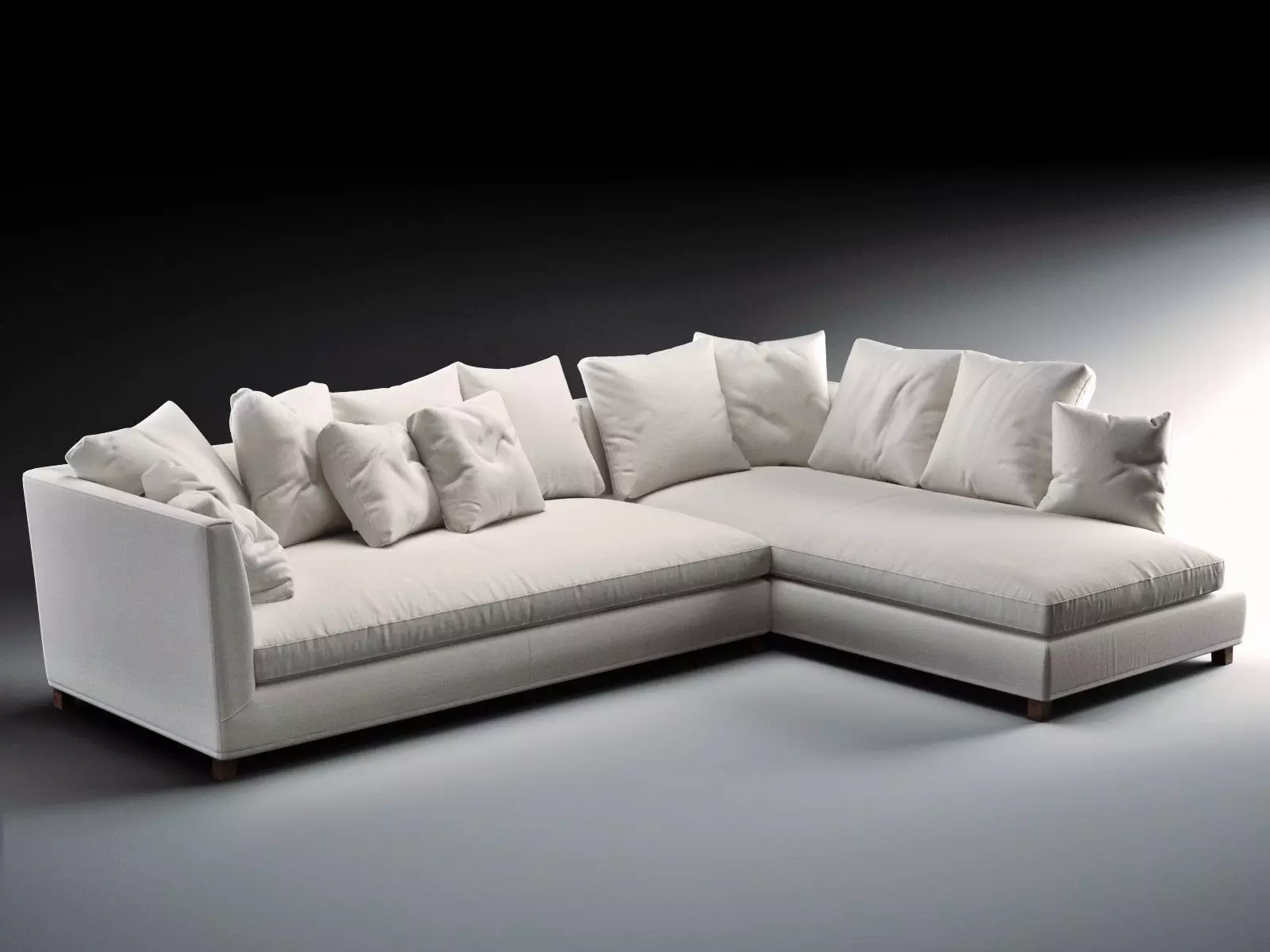 Victor Modular Sofa 3D model_2