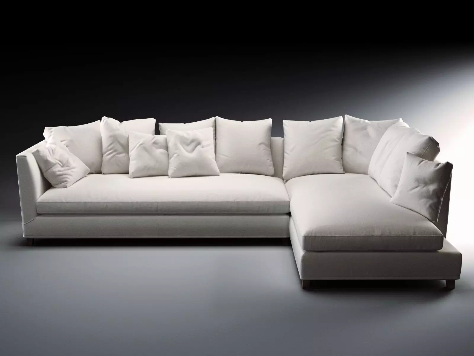 Victor Modular Sofa 3D model_1