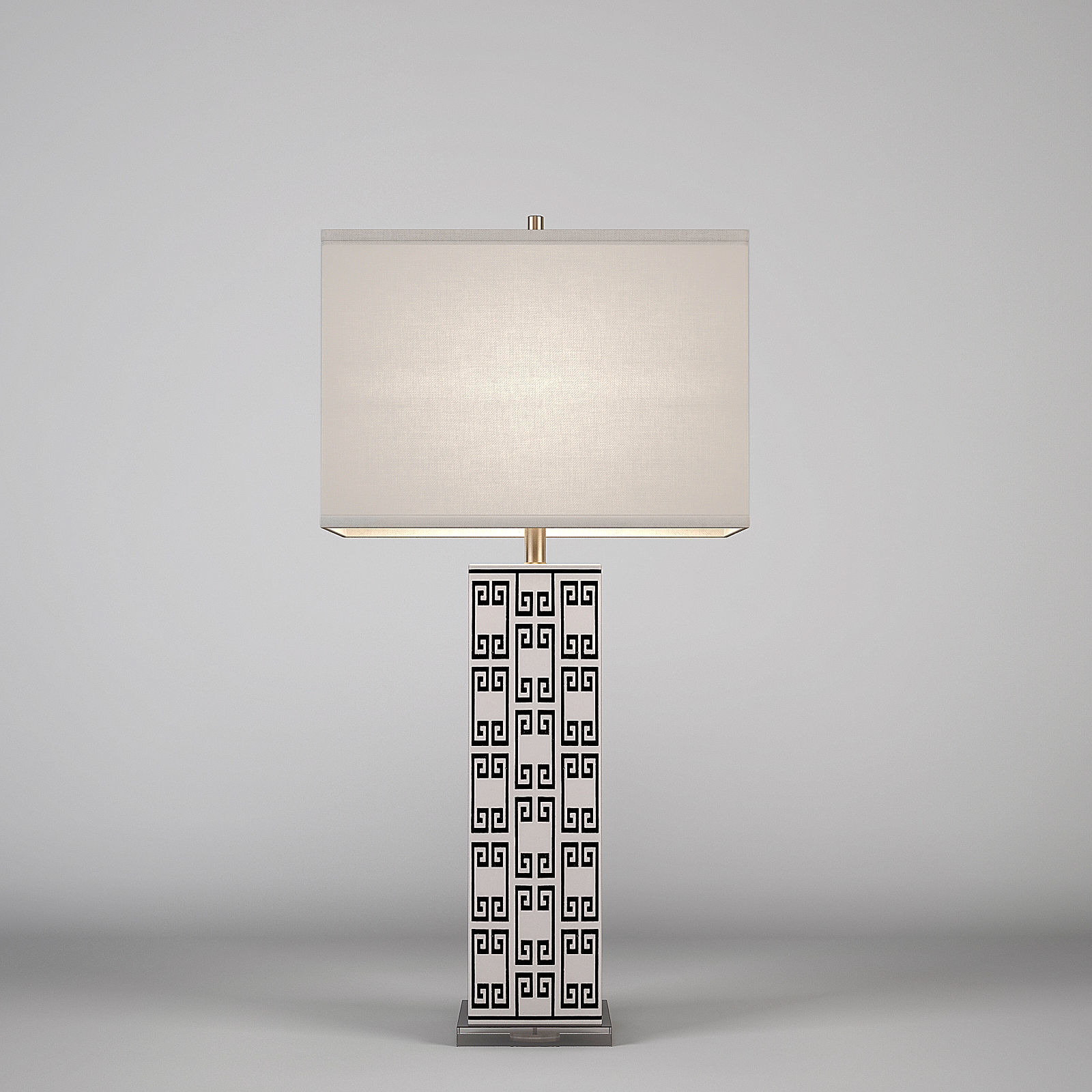 Mizner Key Lamp 3D model_1