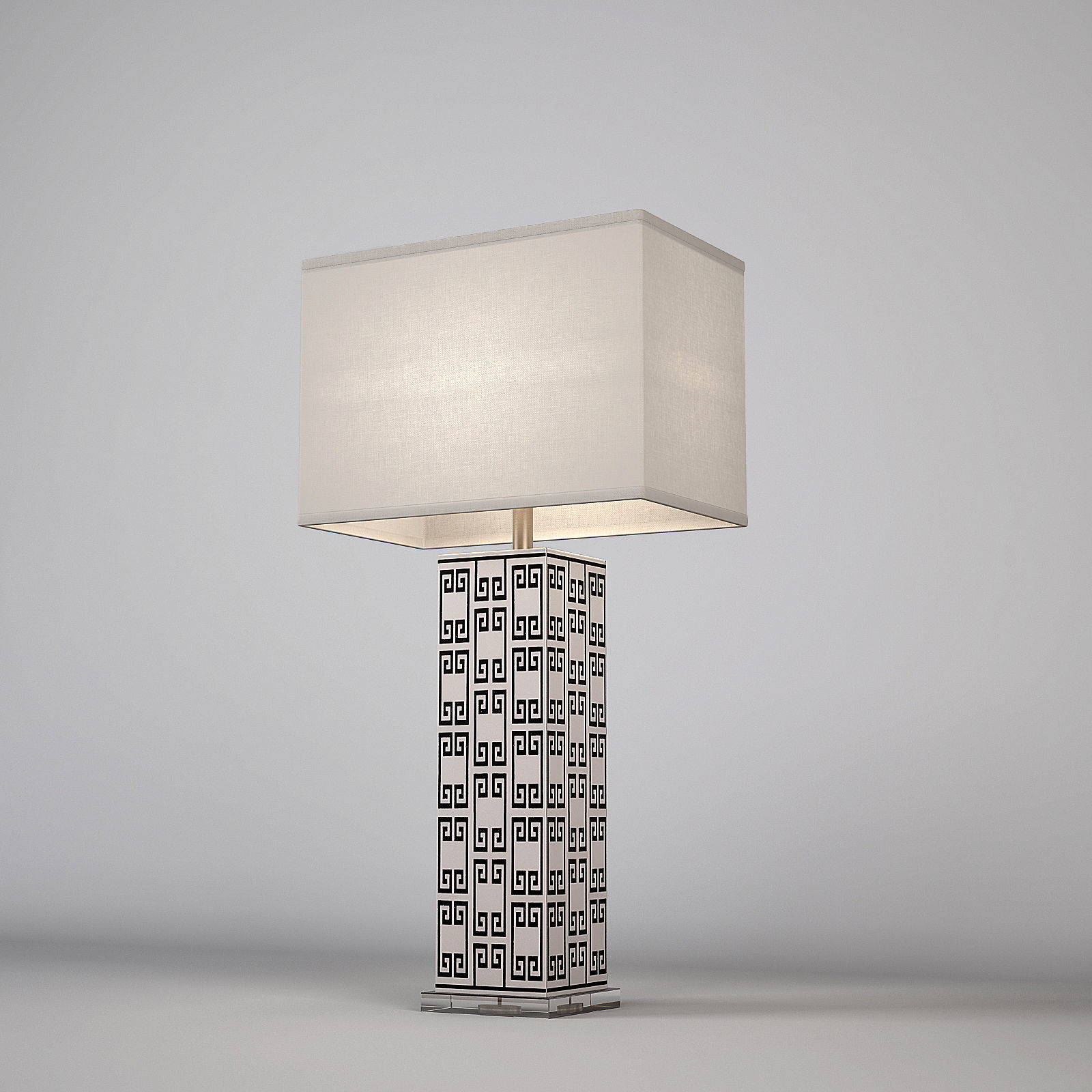 Mizner Key Lamp 3D model_2