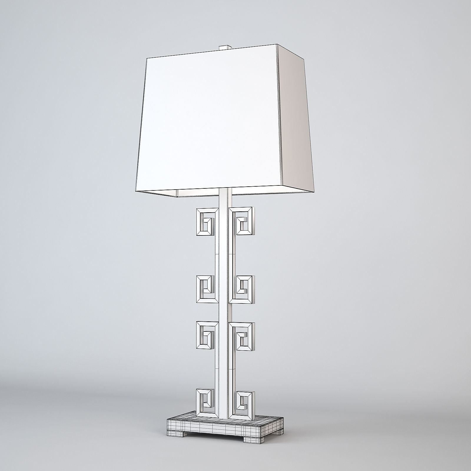Mizner Lamp 3D model_3